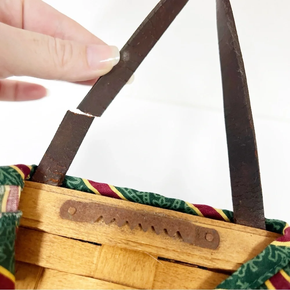 Longaberger Basket Lot Crisco Century Liner Hanging‎ Collectible